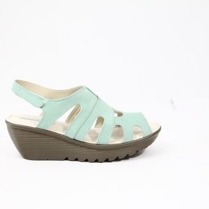 Skechers Platform Sandals New 9 wide Women Gladiator Shoes Wedge Heel